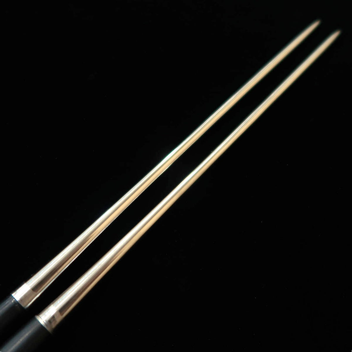 Palillos de emplatado MORIBASHI acero inoxidable mango lacado Akebono (290/320 mm)
