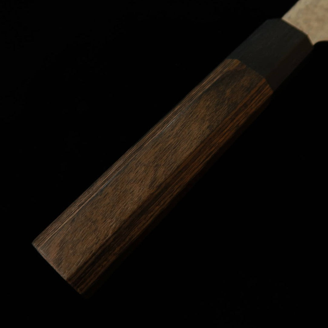 Miura VG-10 Santoku with Hammered and Damascus finish and Plywood Handle (165mm)