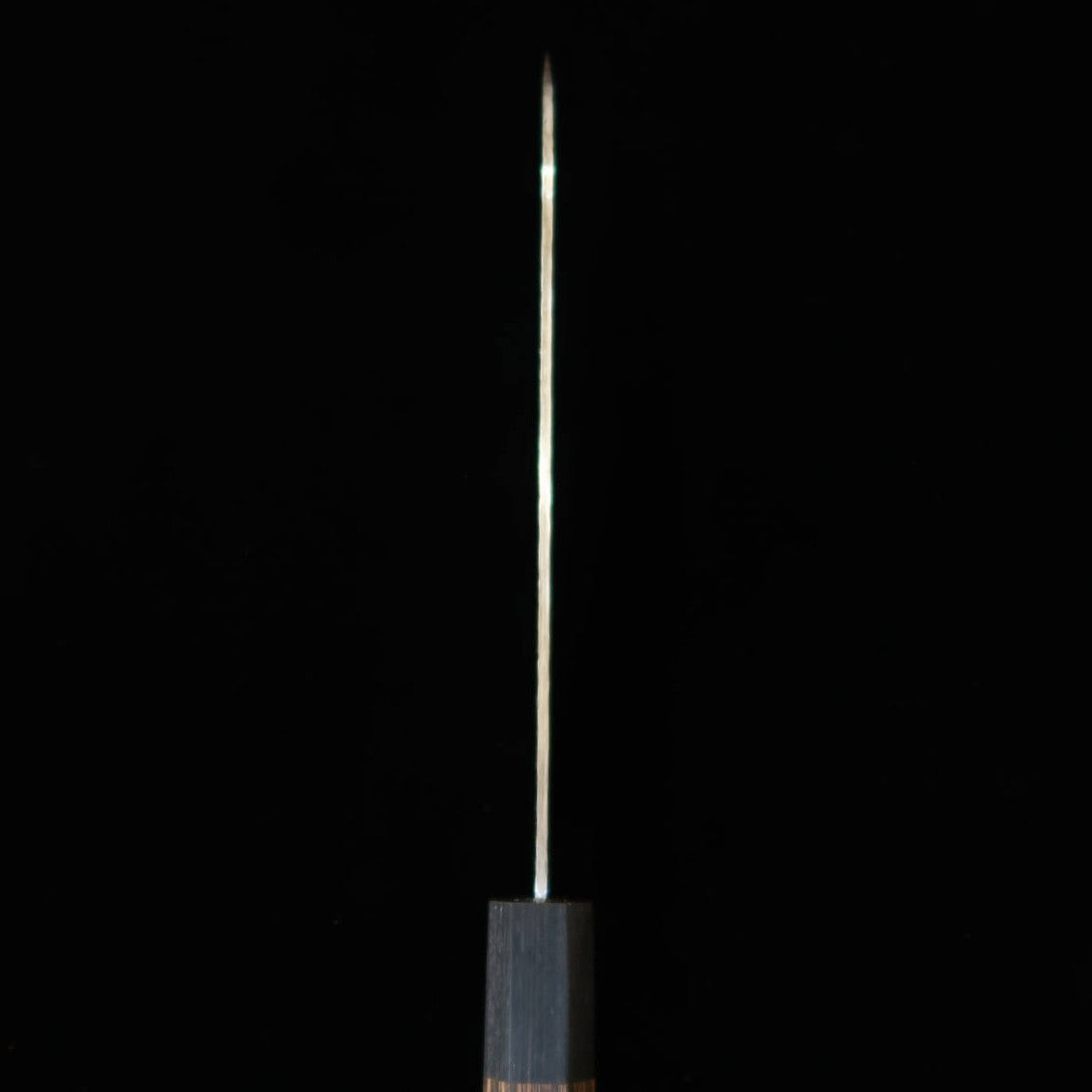 Miura VG-10 Santoku with Hammered and Damascus finish and Plywood Handle (165mm)