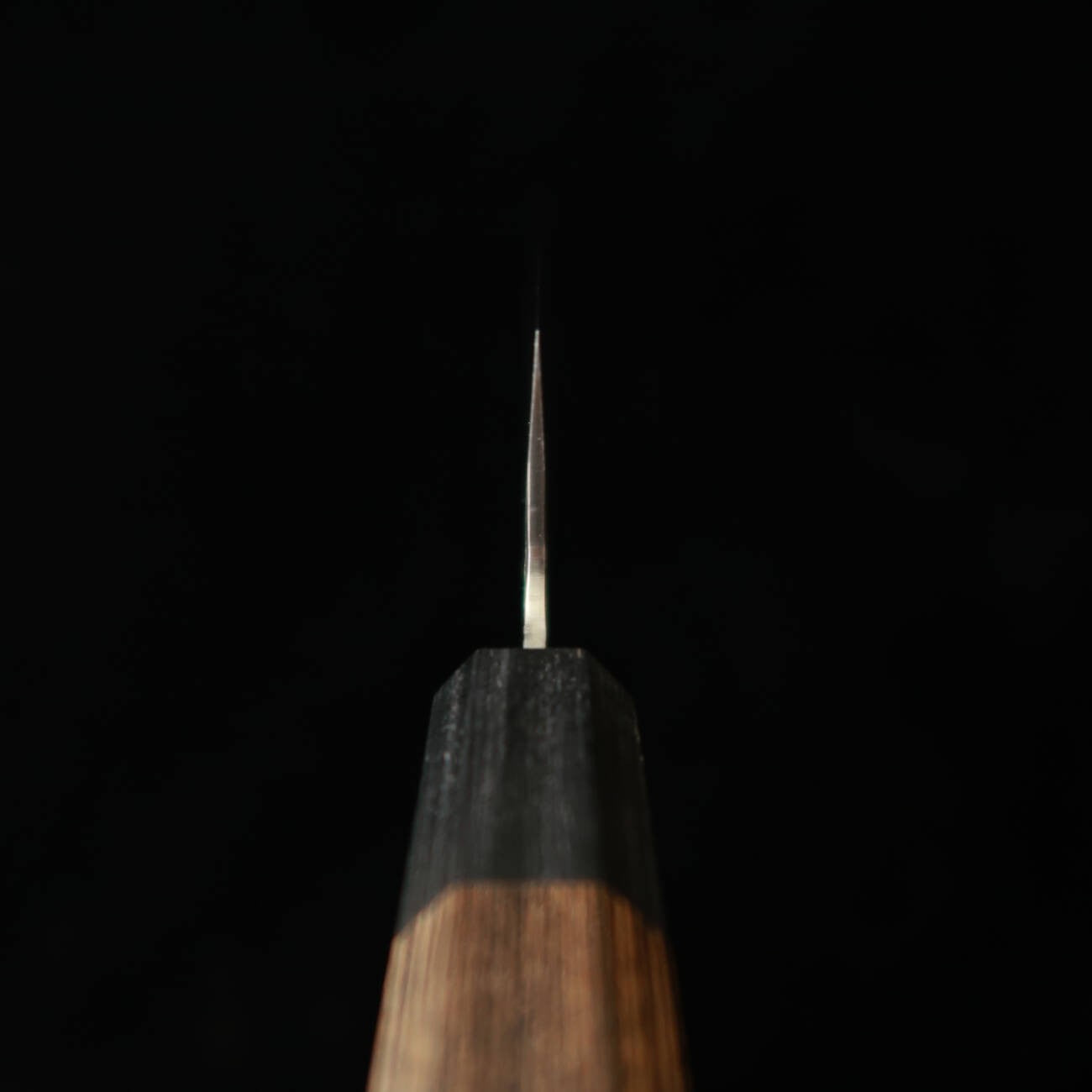 Miura VG-10 Santoku with Hammered and Damascus finish and Plywood Handle (165mm)