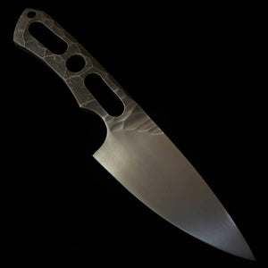 Asurah Knives x MiuraKnives Collaboration Knife DC53 with Kydex Sheath (120mm)
