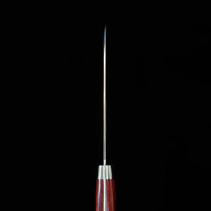 Miura MIURA Pequeno Santoku VG1 Tsuchime Cabo vermelho sintético (135 mm)