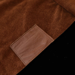 YOKU leatherworks rollo de cuchillos de cuero lavable marrón
