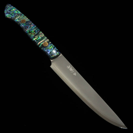 Nigara Cutelaria Faca para Bife SG2 Cabo de Madrepérola (130mm)