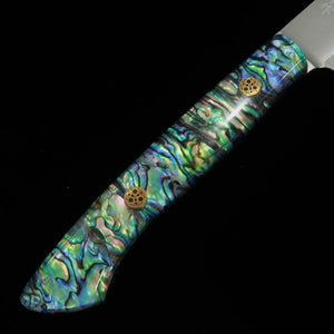 NIGARA Steak Knife SG2 with Mother-of-Pearl Handle (130mm)