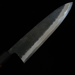 Miura MIURA by Shindo Gyuto Aogami No.2, finition noire, manche octogonal en noyer (240/270 mm)