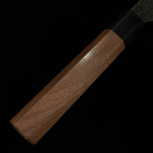 Kagekiyo KAGEKIYO ZA-18 damasco ennegrecido gyuto mango octogonal de nogal (210/240 mm)