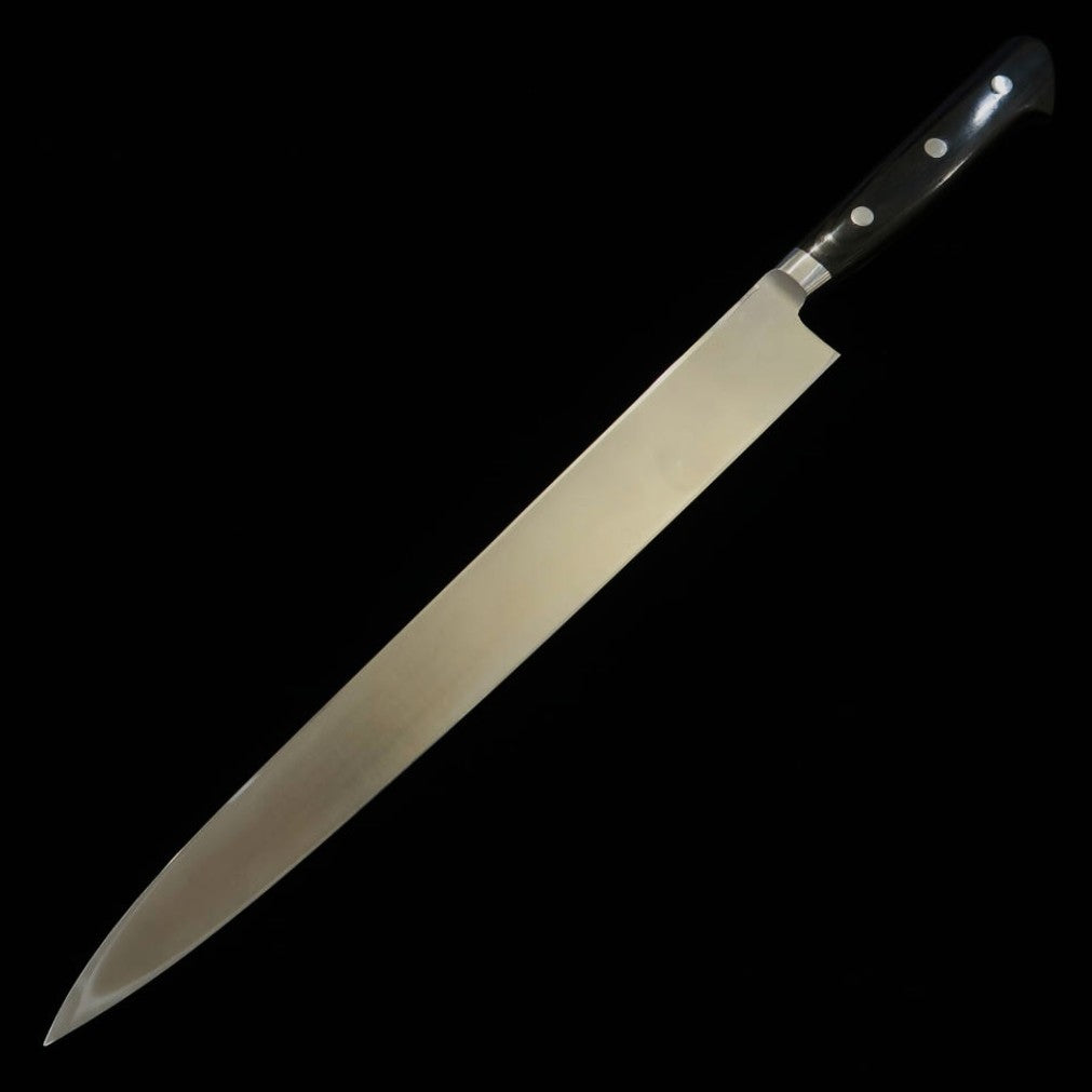 Yanagiba MIURA Yasunori VG10 Mango de laminado negro (270/300mm)