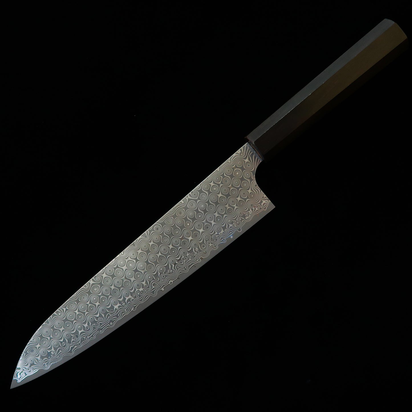 Gyuto NIGARA anmon SG2 mango octagonal de ébano (240mm)