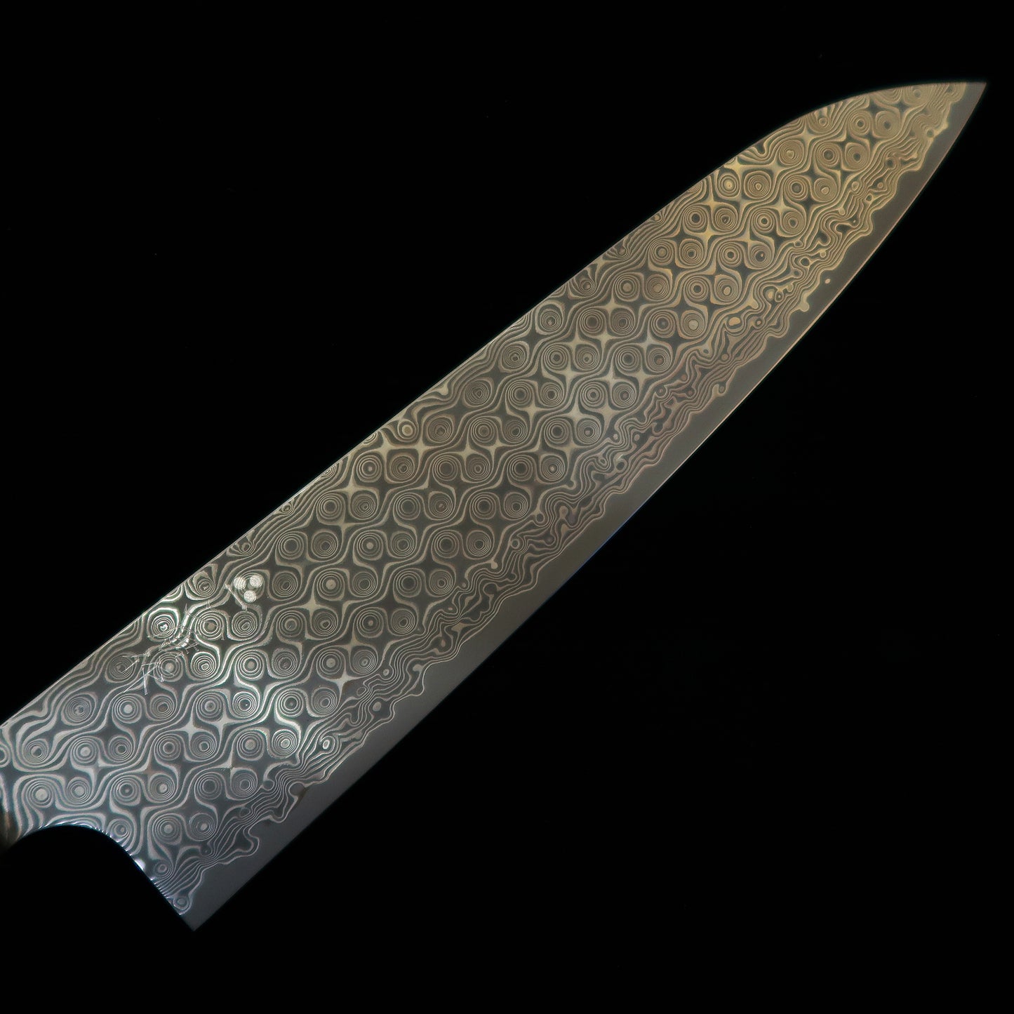 Gyuto NIGARA anmon SG2 mango octagonal de ébano (240mm)