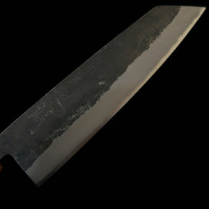 Miura MIURA Bunka Aço Azul #2 Núcleo inox Kurouchi Cabo de nogueira (165/175 mm)