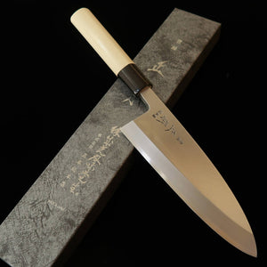 MASAMOTO SOHONTEN Deba Aogami #2 com cabo octogonal de magnólia (150-210mm)
