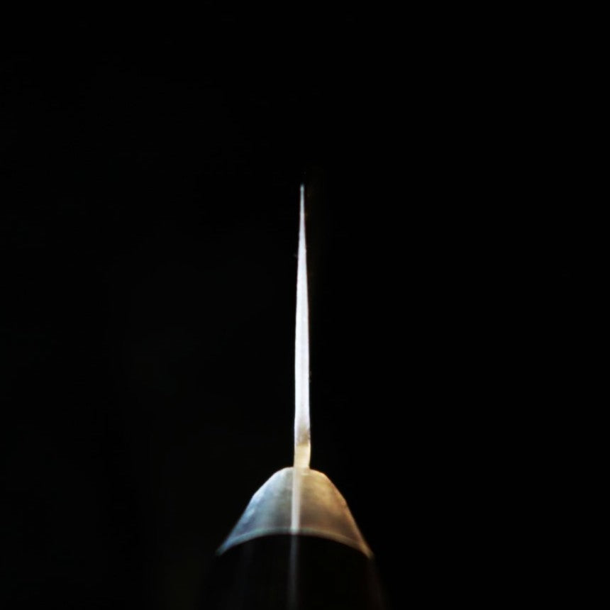 HADO Hado Okina-ryu acero SW, mango laminado, santoku (180 mm)
