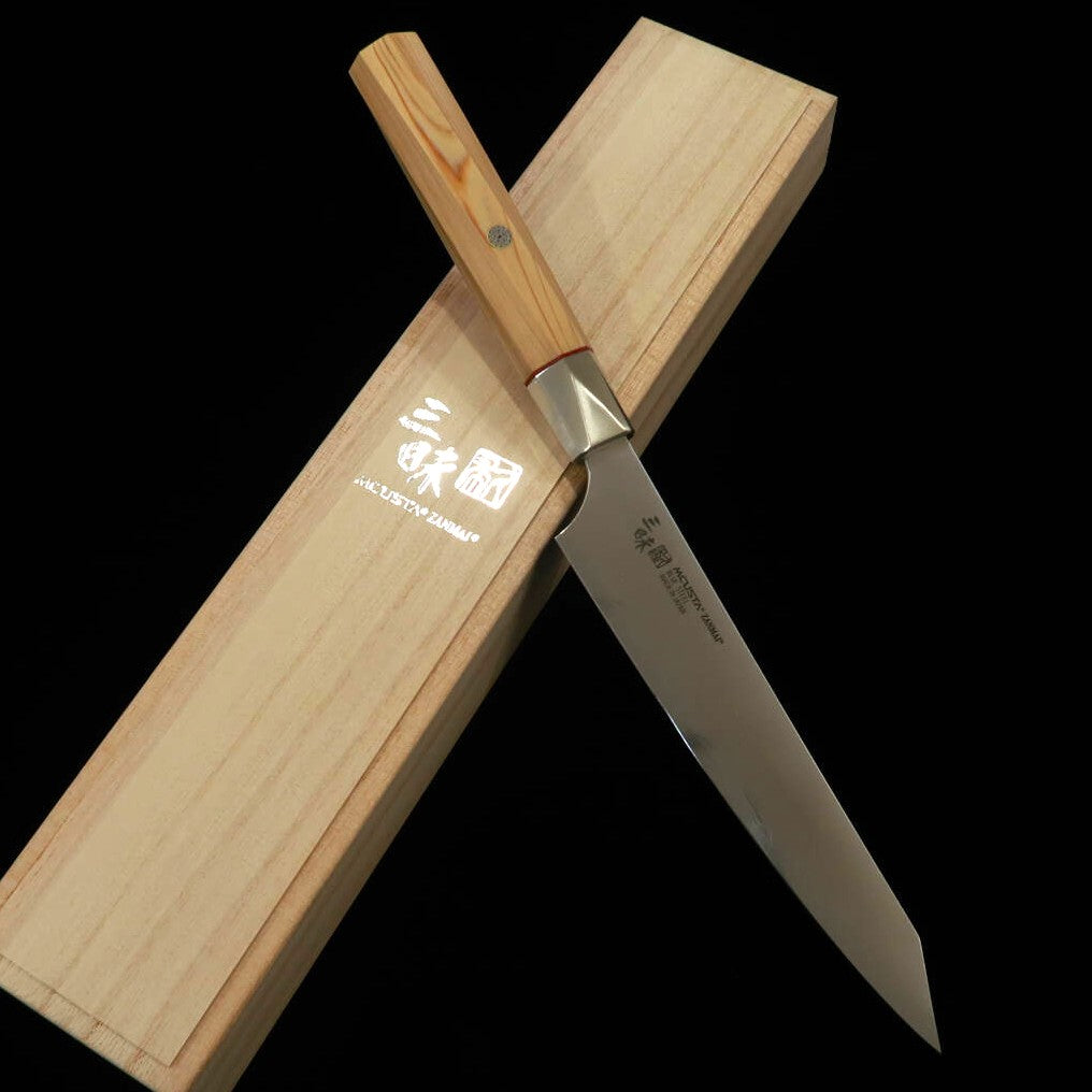[Novo Clássico] MCUSTA ZANMAI Beyond 3 Aogami Super Petty (110/150mm)