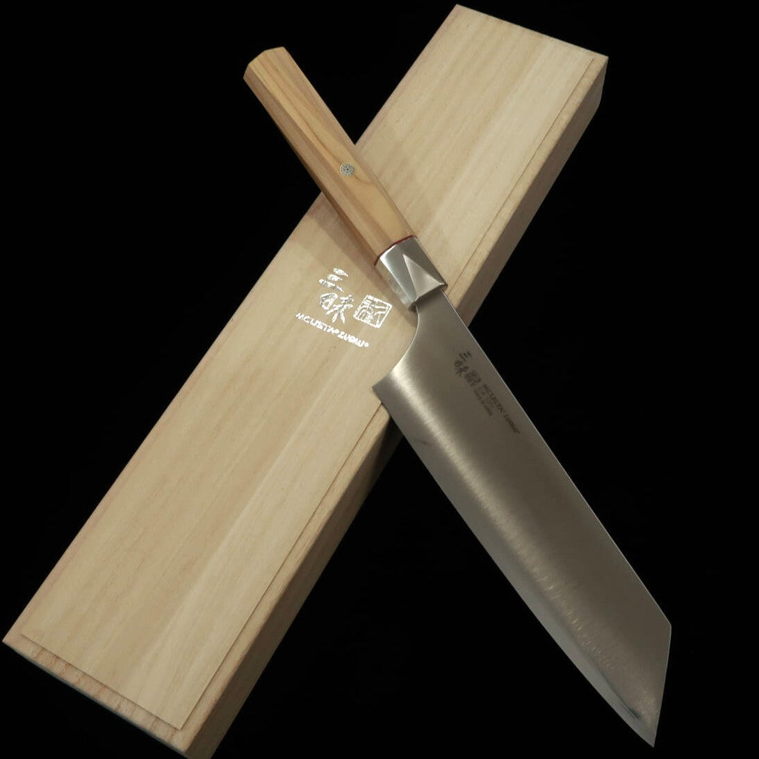 Bunka [Nuevo estándar] Zanmai MCUSTA Beyond3 Aogami Super (180mm)