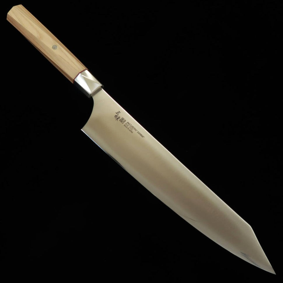 [Novo padrão] MCUSTA ZANMAI Beyond 3 Aogami Super Gyuto (210/240mm)