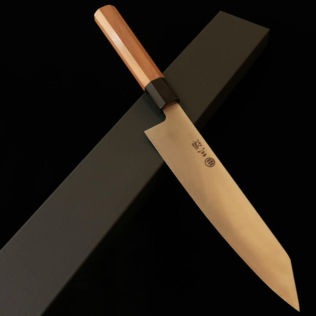 MIURA High-Speed Powdered Steel Kiritsuke Gyuto with Octagonal Walnut Handle (210mm)