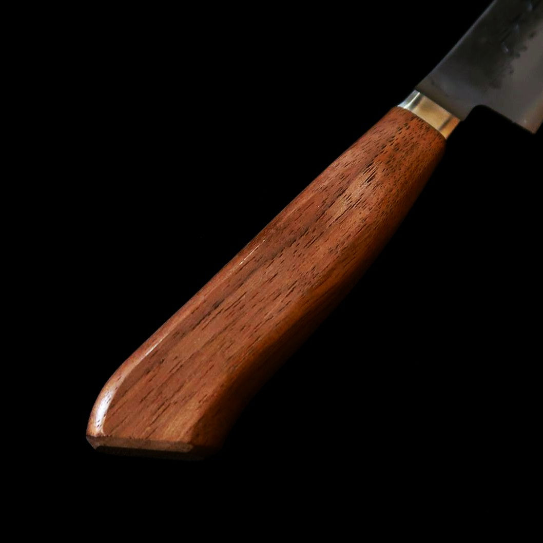 Couteau d'office (Petty) HADO Ohryu - Acier Aogami (Acier Carbone), Finition Nashiji - Manche en noyer (125 mm)