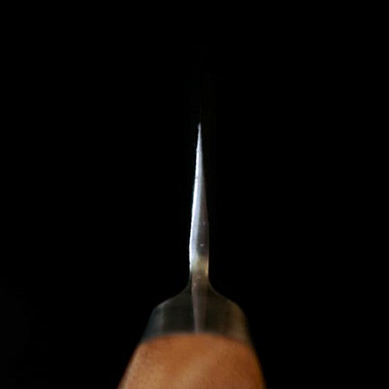 Couteau d'office (Petty) HADO Ohryu - Acier Aogami (Acier Carbone), Finition Nashiji - Manche en noyer (125 mm)