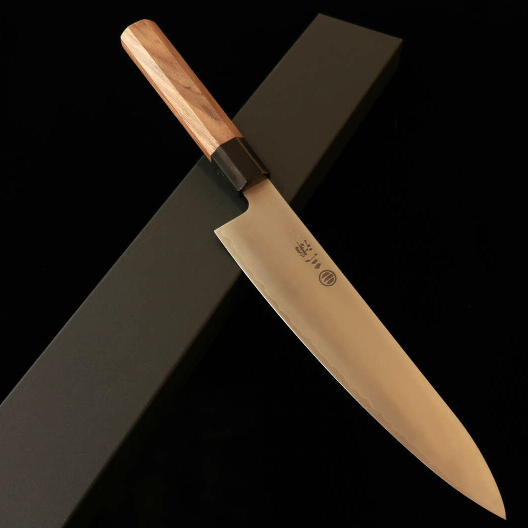 MIURA High-Speed Powdered Steel Gyuto with Octagonal Walnut Handle (210mm)