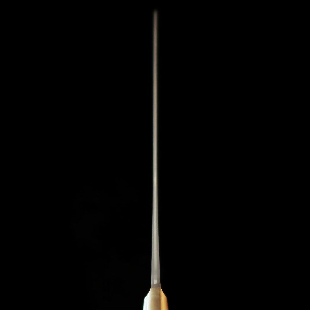 Couteau de chef (Gyuto) HADO Ohryu - Acier Aogami (Acier Carbone), Finition Nashiji - Manche en noyer (210 mm)