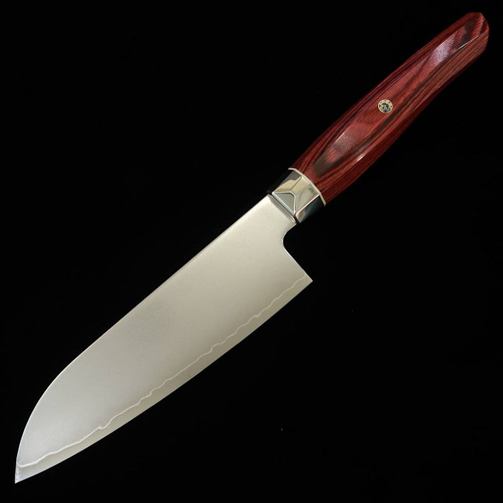 [Nouvelle référence] ZANMAI MCUSTA Revolution 3 Rouge Petit Santoku (150 mm)