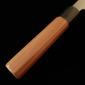 SUISIN faca kiritsuke INOX honyaki, cabo octogonal meia-lua em madeira ichii (270 mm)