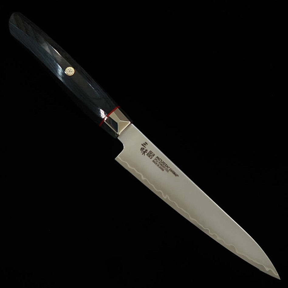 [New Standard] ZANMAI MCUSTA Revolution 3 Black Petty Knife(110/150mm)