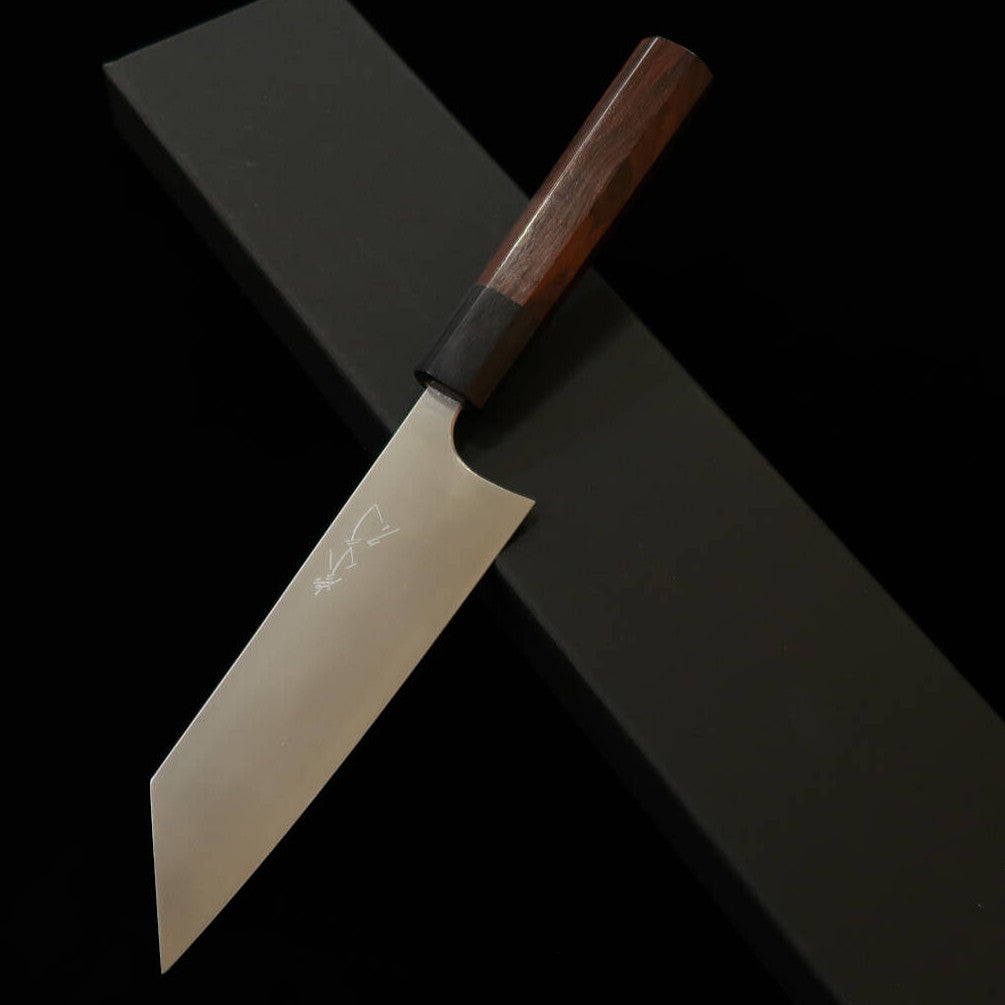 SHIBATA KOUTETSU Small Bunka R2 Jarrah Octagonal Handle (140mm)