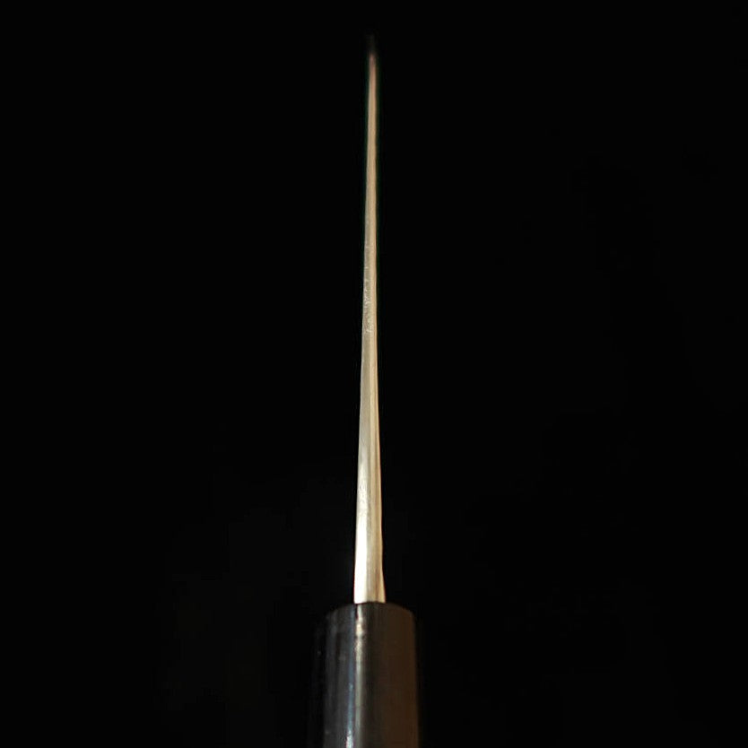 ANRYU, Petty, Blue Steel Super, Kurouchi and Hammered Finish with Rosewood Octagonal Handle (150mm)