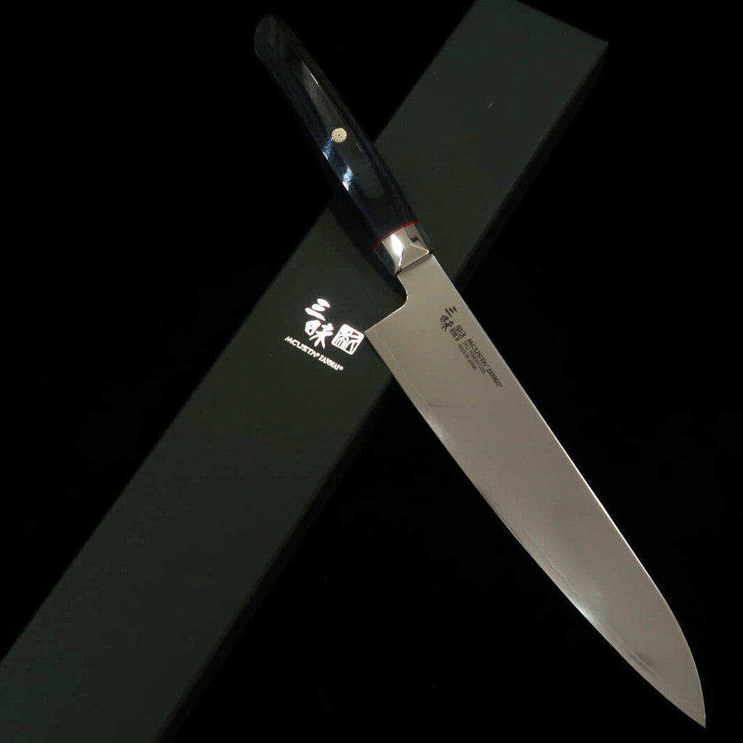 [Nouvelle référence] MCUSTA ZANMAI Revolution 3 Black Gyuto (210 mm)