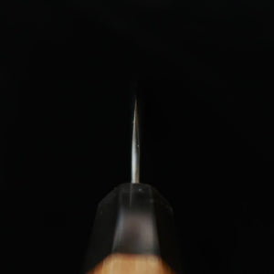 Kiritsuke Petty NIGARA SG2 Hammered Black finish with Teak Octagonal Handle (150mm)