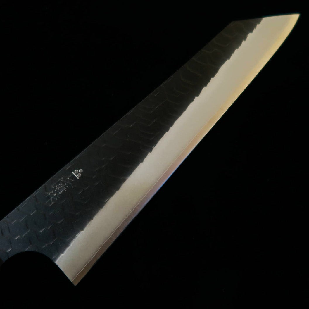 NIGARA faca desossadora SG2 martelada preto batido cabo octogonal em wengué (170 mm)