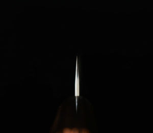 Nigara Hamono Tannōjo NIGARA – Petty Aogami Super martelé, manche octogonal en wengé (150 mm)