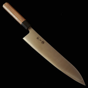 MIURA Miura Gyuto 440C pulido, mango octogonal de nogal (240 mm)