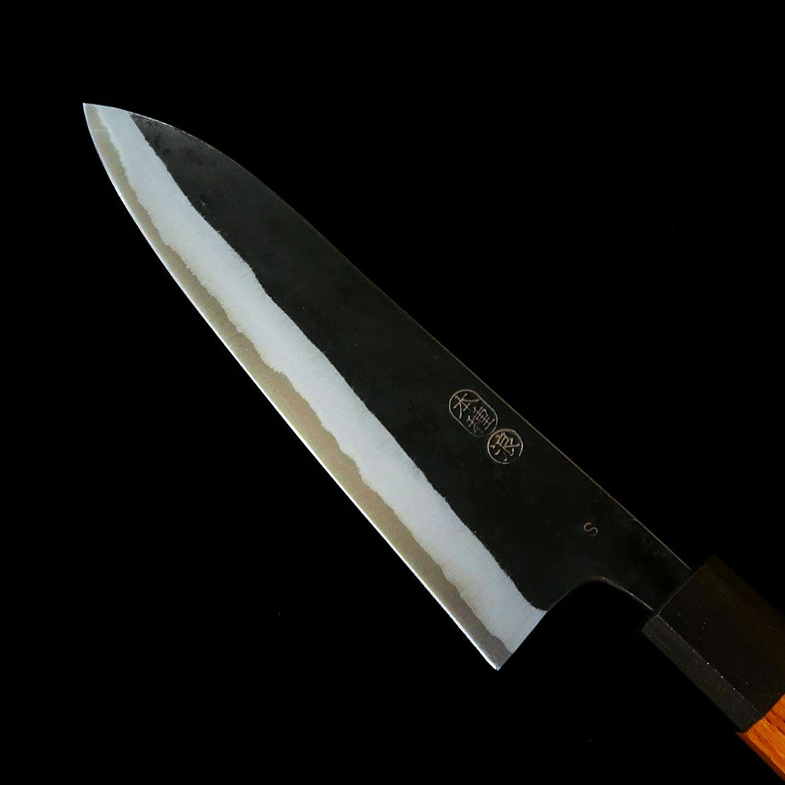 池浪刃物 IKENAMI HAMONO 白紙一号 ステン割込  樫柄 万能包丁 (130-180mm)