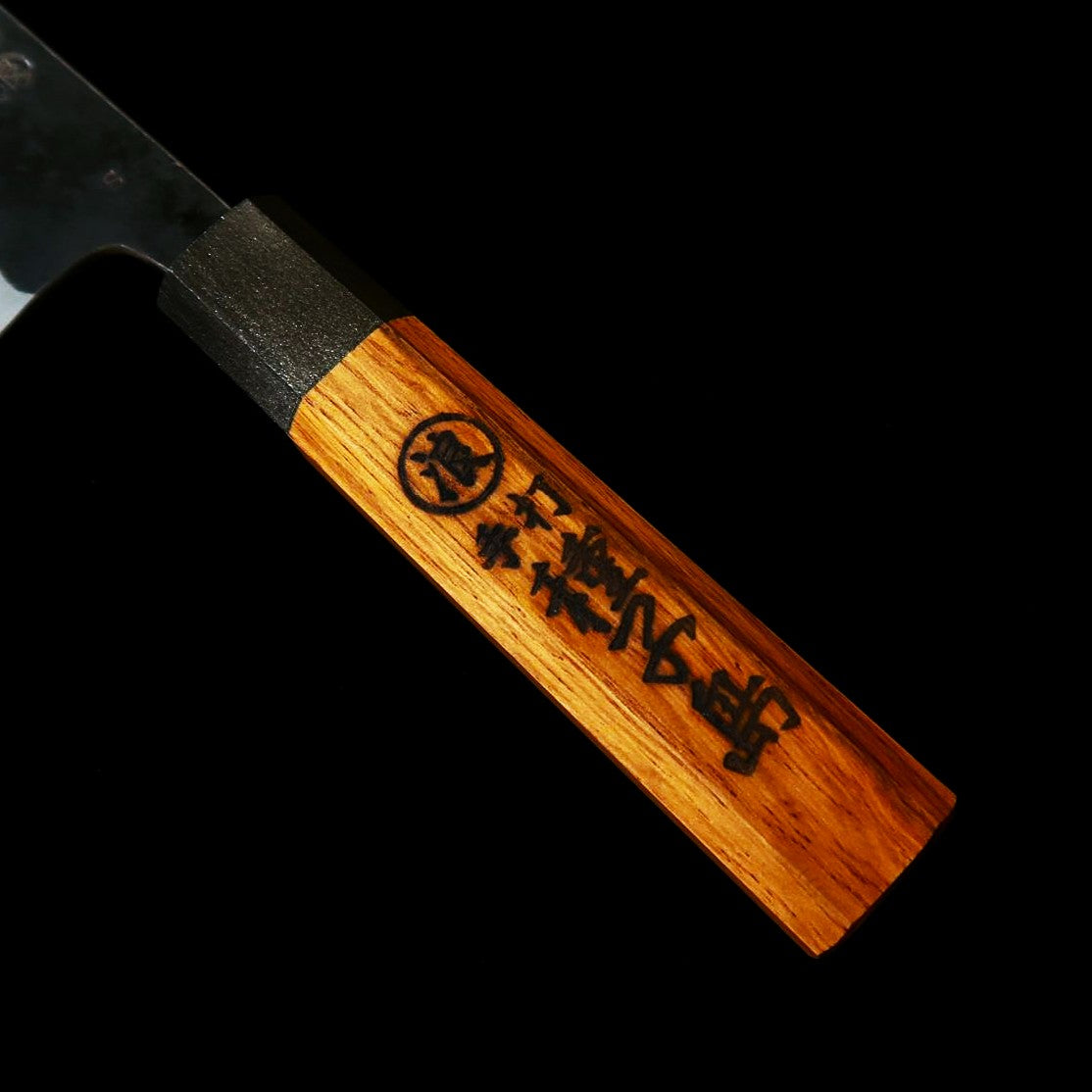 池浪刃物 IKENAMI HAMONO 白紙一号 ステン割込  樫柄 万能包丁 (130-180mm)