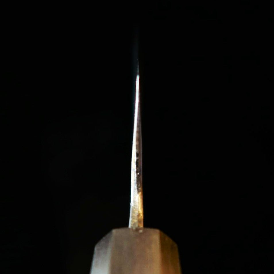 池浪刃物 IKENAMI HAMONO 白紙一号 ステン割込  樫柄 万能包丁 (130-180mm)