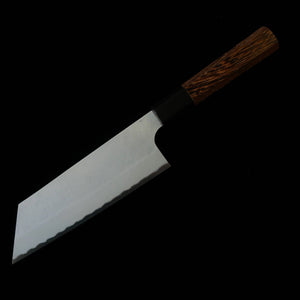 NIGARA – Nakiri kiritsuke, Aogami Super, martelé, manche octogonal en wengé (180 mm)