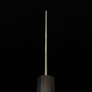 Nigara Hamono Forging NIGARA Anmon Nakiri kiritsuke SG2, mango octogonal integral de ébano (180 mm)