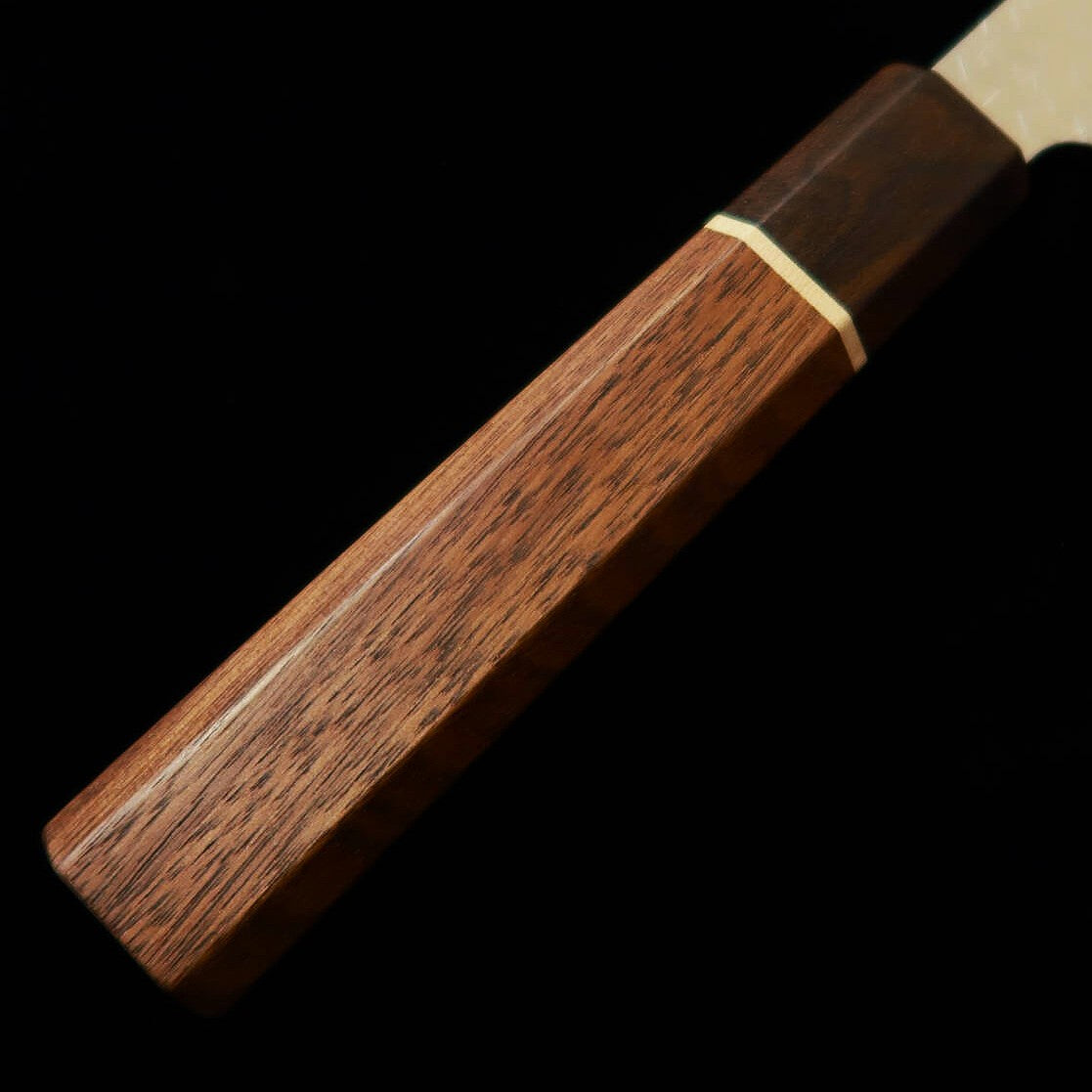 Couteau Bunka Miura Fubuki, acier SG2, finition Tsuchime (martelé), manche octogonal SGW (170 mm)