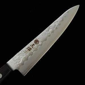 MIURA Petty Gin-3 acabamento perolado cabo roxo (135mm)