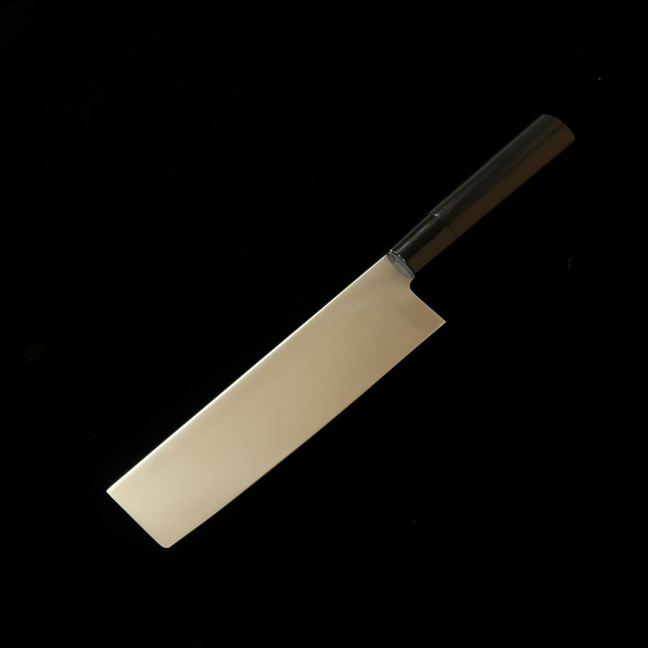 Sumikama Tora Kasumi Nakiri Acier Molybdène Manche en magnolia laqué noir No.36847 (165 mm)