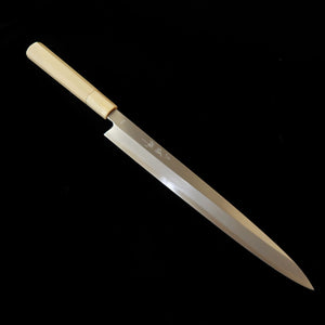 Miura-Hai MIURA Obidama Yanagiba VG10 Acabamento Kasumi Cabo Octogonal de Magnólia (270/300 mm)