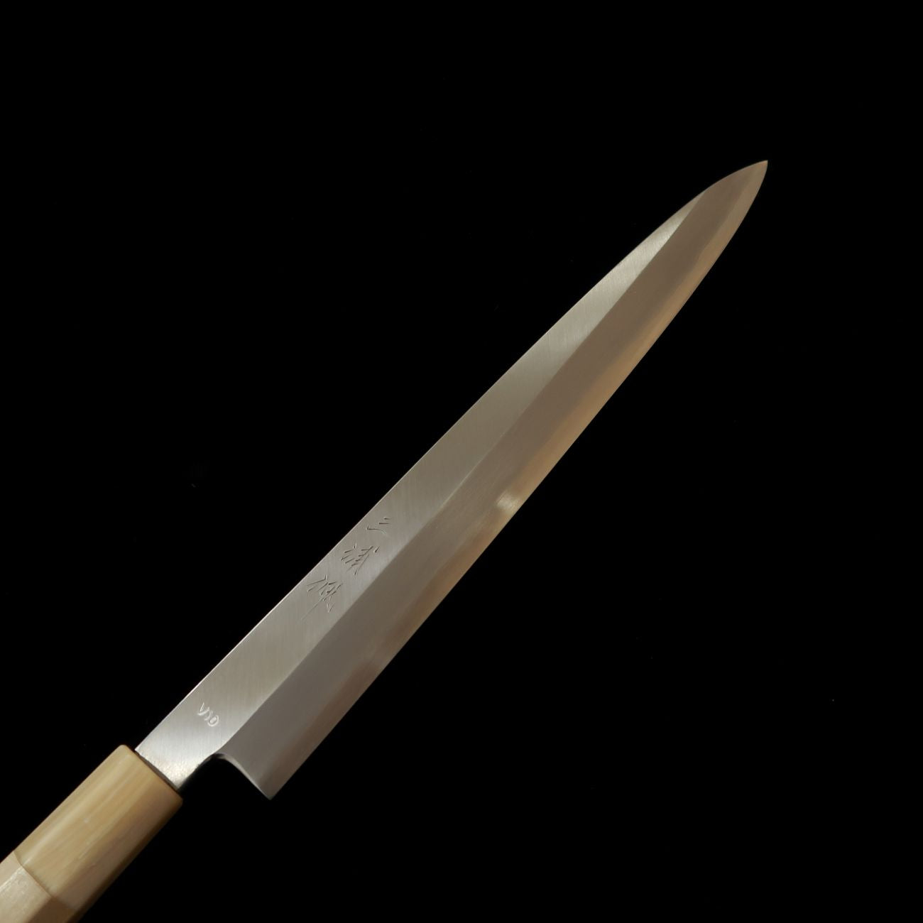 Miura Obidama Yanagiba VG10 Finition Kasumi Manche octogonal en magnolia (270/300 mm)