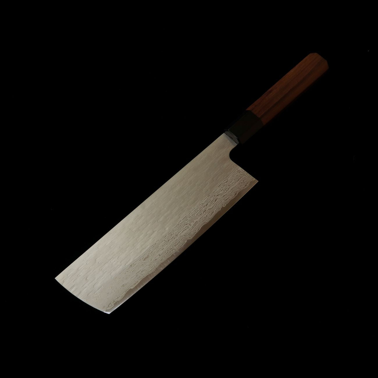 Nigara Forged Cutlery NIGARA VG XEOS Damas martelé Nakiri manche en ébène (180 mm)