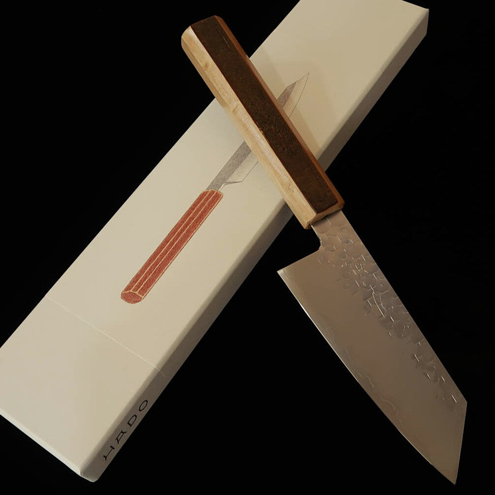 HADO Shiosai SG2 martelé manche en bois stabilisé Petit Bunka (135mm)