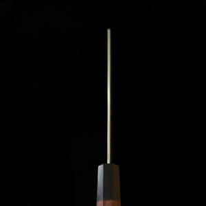 NIGARA Cutelaria VG XEOS Nakiri Damasco martelado cabo de pau-rosa (180mm)