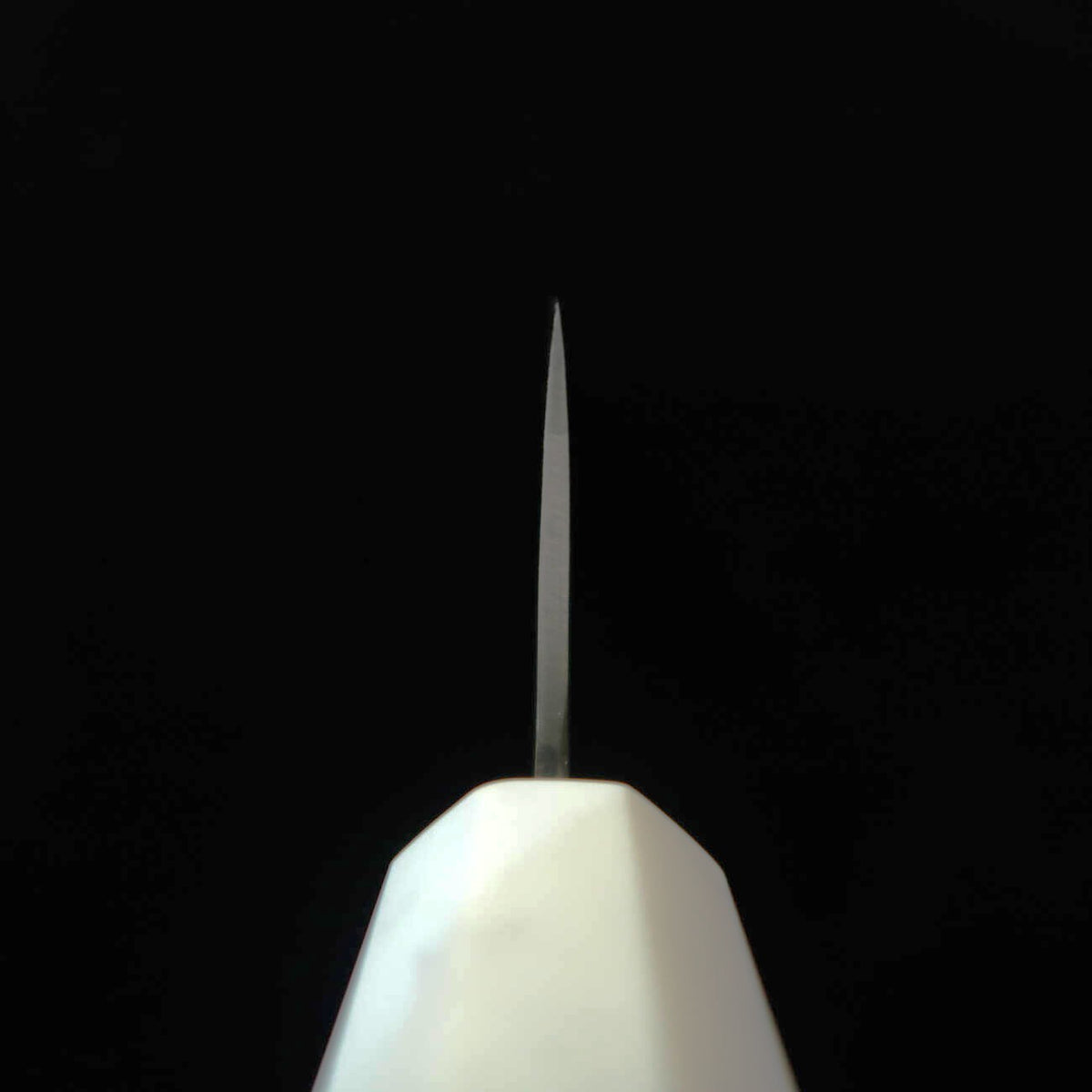 Bunka MIURA Aogami no.2, damasco niquelado, mango octagonal de madera de nogal (165mm)