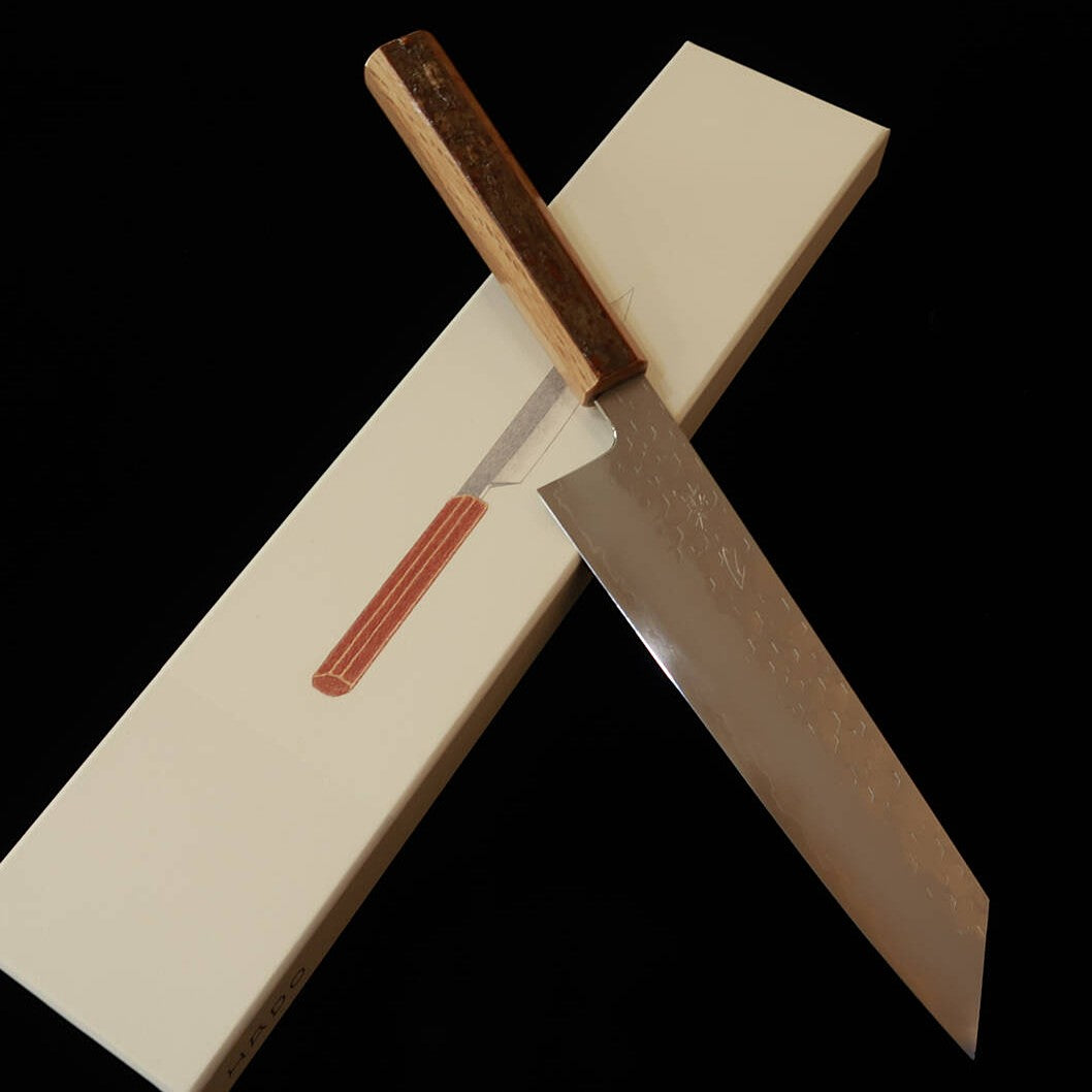 HADO Shiosai SG2 martelé, manche en bois stabilisé, gyuto kiritsuke (210 mm)